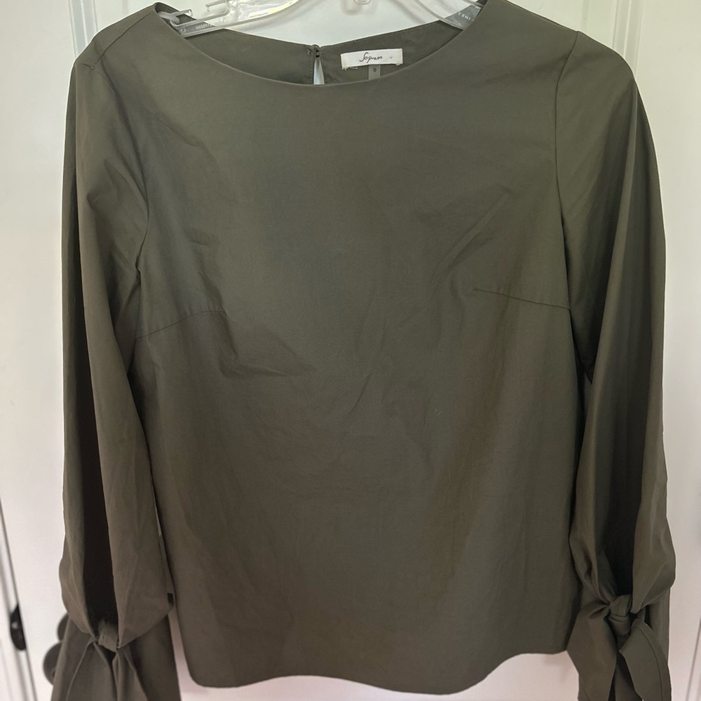 Soprano Army Green Blouse